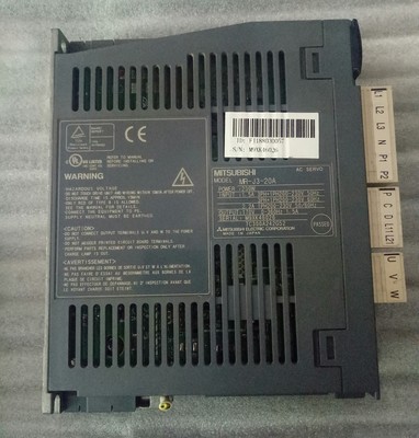 原装拆机三菱伺服驱动器MR-J3-20A+HF-KP23B九成新功能完好