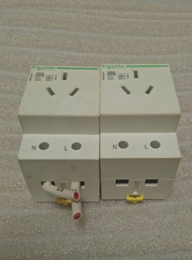 原装施耐德Acti 9 PC导轨插座10A/PC34/A9A16414模块 现售包好