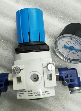 原装拆机正品费斯托FESTO  LR-1/4-DB-7-MINI 减压阀 539682现售