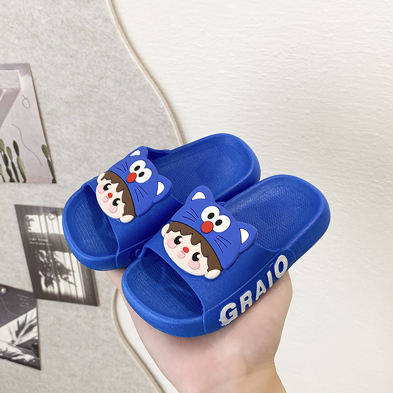 儿童拖鞋夏季男童女孩浴室洗澡防滑小中童家居亲子鞋卡通网红凉拖