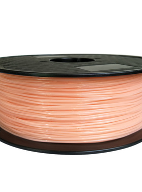 3D打印机耗材98A软胶TPU材料皮肤色肉色柔性弹性线材1.75mm黑色