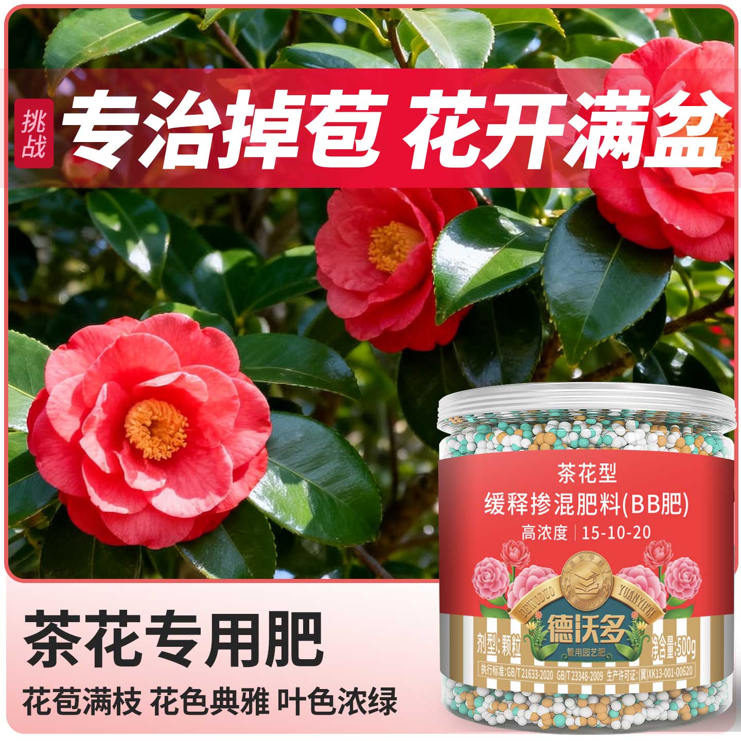 德沃多茶花专用缓释肥