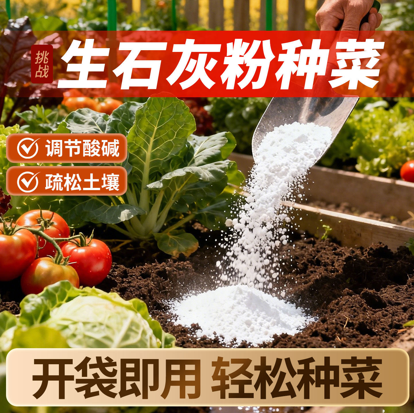 生石灰粉杀虫种菜高纯度农业刷果树木涂白剂石灰粉杀虫种菜干燥剂