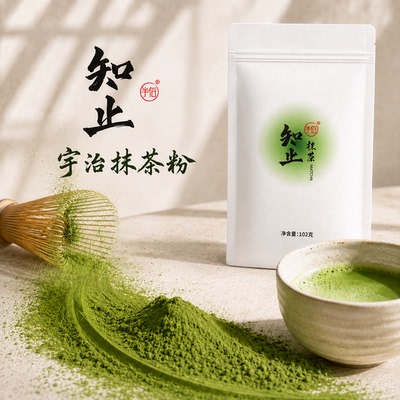 半佰知止102g无糖宇治抹茶粉