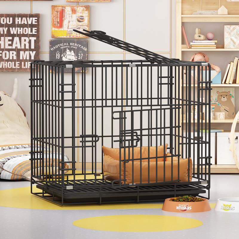 狗笼子小型犬猫笼子宠物笼子大型犬带厕所家用室内中型犬猫狗别墅