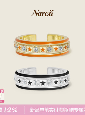 NARCII星河戒指女时尚复古小众原创设计ins轻奢情侣对戒生日礼物