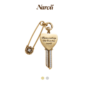 NARCII 「胶囊系列」镌刻非洲菊多功能吊坠蕾丝项链生日礼物新品