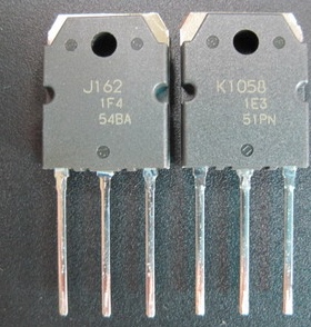 原装进口拆机 K1058 J162 2SK1058 2SJ162 音频功放配对管 对26元