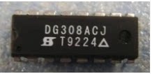 DG308BDJ DG308ACJ 接口VISHAY开关芯片 直插DIP16