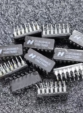 ICL8038CCJD  ICL8038BCJD  ICL8038AMJD ICL8038ACJD  陶瓷DIP