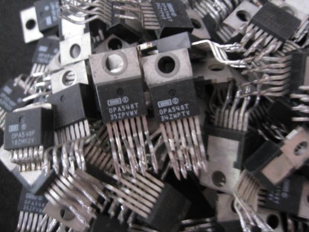 OPA548T OPA548 七端大电流运算放大器IC TO-220 直插进口拆机：