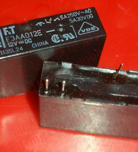 F3AA012W F3AA012E 全新保真富士通高见泽继电器4脚12VDC