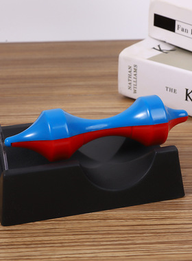 磁悬浮磁铁旋转器桌面家居装饰品科技感创意物理玩具小摆件反重力