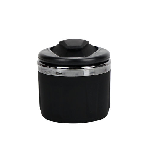 汽车烟灰缸车载多功能车内创意车门陶瓷车居两用安全防滑带盖家用