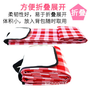 厂家防潮垫600d牛津布露营地垫春游野餐布草地垫沙滩垫可订