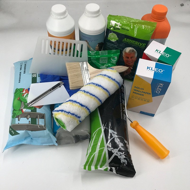 墙纸胶粉宏乔固体糯米胶胶浆壁纸胶水便携式一盒可贴20平米,基础建材,胶水,淘宝优惠券,粉丝福利购,淘宝优惠卷