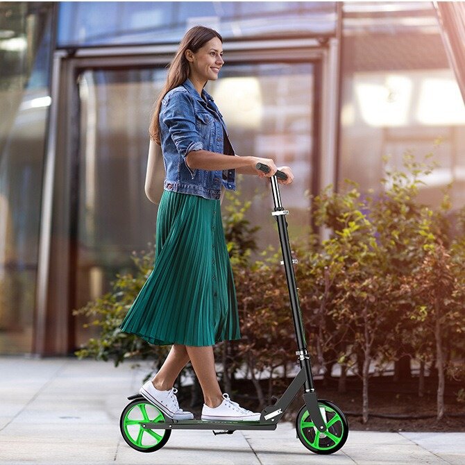 Scooter成人滑板车上班代步车大轮两轮二轮可折叠城市校园代步车
