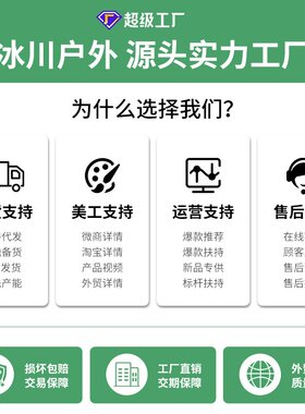 世纪冰川超大型户外天幕帐篷遮阳棚露营野炊大型防风超轻便携用品