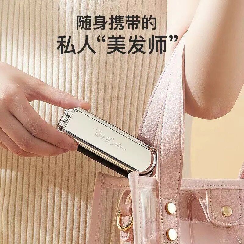 折叠便携小梳子随身气囊按摩梳女士专用可抽取化妆镜二合一梳子