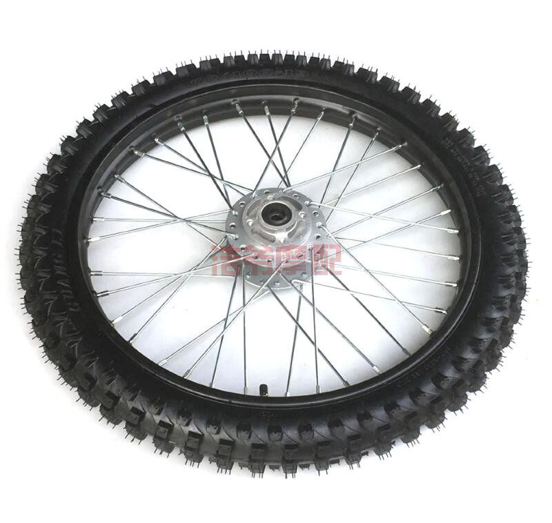 越野摩托车小高赛配件阿波罗越野车19寸前轮 70/100-19寸轮胎轮毂