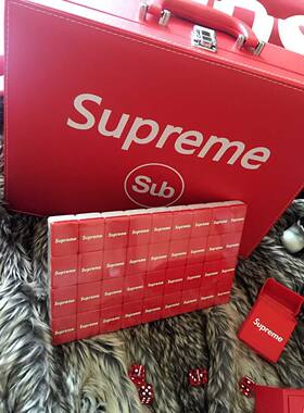 经典supreme潮人聚会好礼麻将