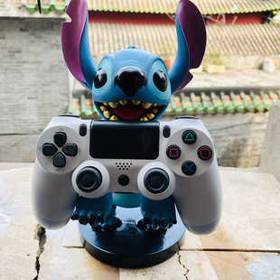 可爱 卡通手机支架游戏手柄支架摆件动漫3D 卡通手机支架桌面摆件