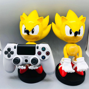 黄色可爱老鼠手机支架游戏手柄支架 动漫周边 摆件游戏手柄支架