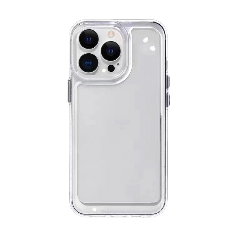 简约透明适用iPhone17promax/16proamx/15promax防摔17pro/16pro/15pro手机壳17华为P70vivo小米15oppo保护套