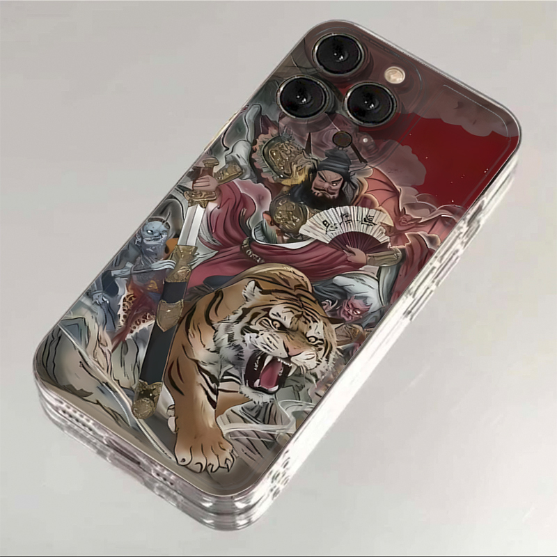 骑虎钟馗适用iPhone17promax/16proamx/15promax防摔17pro/16pro/15pro手机壳华为P70vivo小米15oppo保护14套