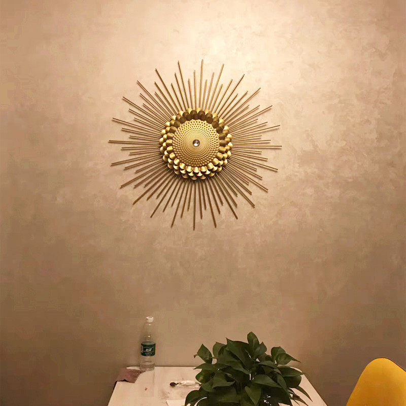创意玄关太阳镜壁饰餐厅客厅墙面挂饰背景墙金属装饰卧室床头壁画