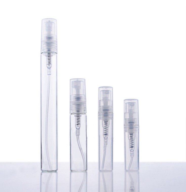 2ml/3ml/5ml/10ML香水瓶玻璃喷雾瓶 便携试用装小样品分装瓶空瓶