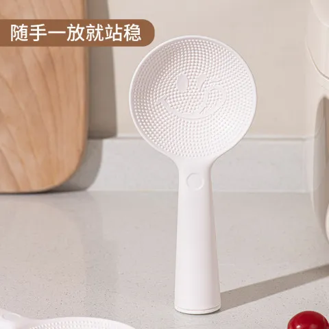 勺子不沾食品级饭铲子米饭勺站立电饭煲可立式掌柜推荐打饭盛饭