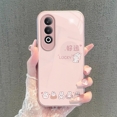 OPPOopp钢化玻璃卡通简约