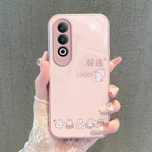 OPPOopp钢化玻璃卡通简约