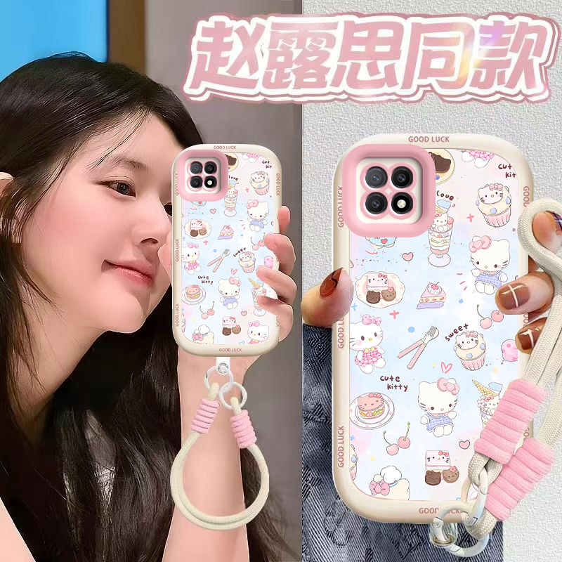 适用OPPOA53手机壳OPPO新款A53 5G套OPA/OPPA可爱A535G软硅胶OPP0PP0PPO全包PPOA/OPOA防摔OPOPA男女甜点kt猫