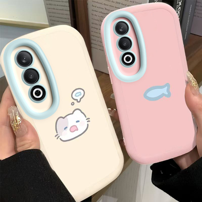 OPPOA3活力版手机壳OPPO新款A35G保护套OPA/OPPA可爱opp0pp0ppo硅胶ppoa全包防摔a3男opopa女oopoa小猫小鱼