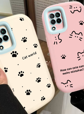 适用华为Nova6SE手机壳Nove6ES保护套Nava新款Novo软硅胶n0va全包nowa防摔nave高端6E高级感nov男女小猫小鱼