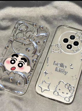 适用于OPPOA3Pro手机壳opp0pp0ppo套OPA/OPPA金属kt猫硅胶ppoa全包pr0/05G防摔oρpoa新卡通poopa透明A3Por5G