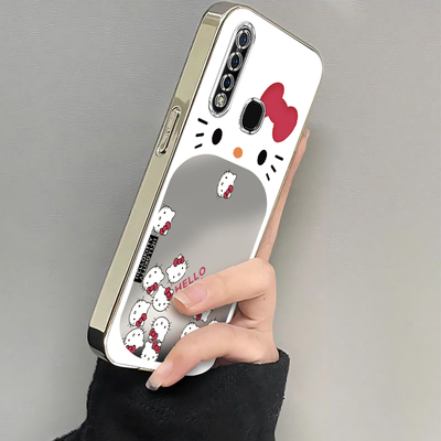 适用vivoZ5x手机壳vivo Z5x712版保护套viv0新款可爱viviz软电镀vovoz全包防摔voviz步步高viovz女生大嘴kt猫