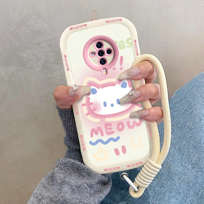 适用vivoS6手机壳vivo S6保护套viv0新款可爱vivis液态硅胶vovos全包防摔vovis步步高维沃viovs男女害羞kt猫