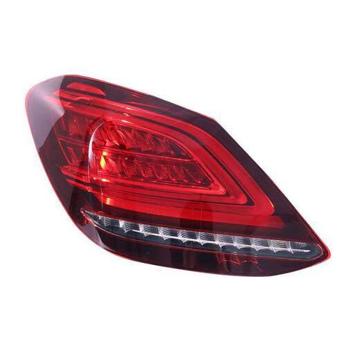 适用于奔驰W205C200尾灯W205LED灯C200级15-19款LED升级后尾灯