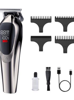 Home Hair Clippers & Trimmer, LED Display IPX7, Sharp Blades