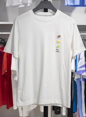 正品李宁男子短袖秋季电子竞技系列透气运动休闲圆领T恤ATST809