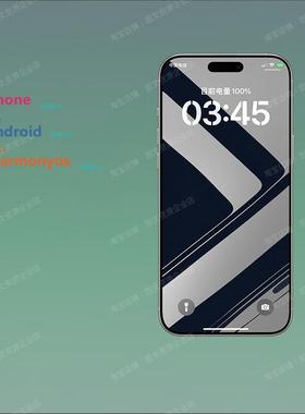 GUESSWP翻盖8K渐隐色壁纸氛围感S15抽象渐变8881手机壁纸