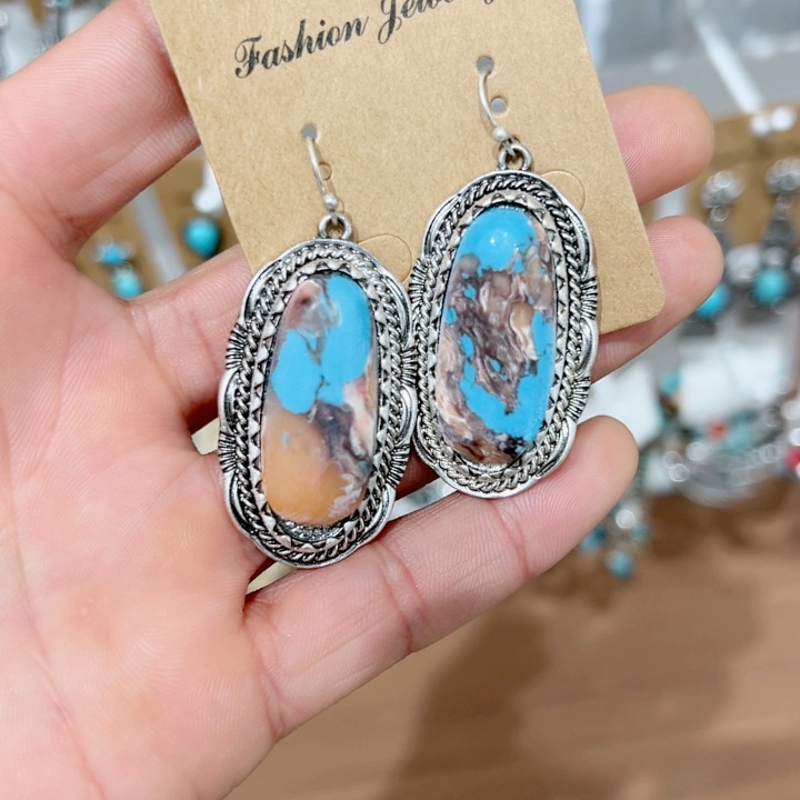 石头耳环,饰品/流行首饰/时尚饰品新,颈饰,淘宝优惠券,粉丝福利购,淘宝优惠卷