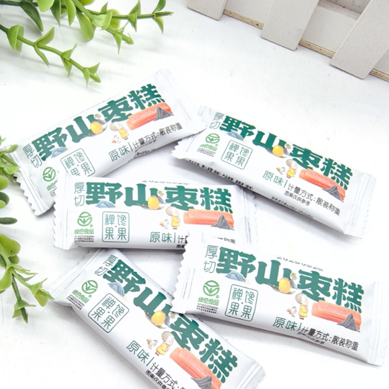 宏明厚切野山枣糕原味禅果馋果