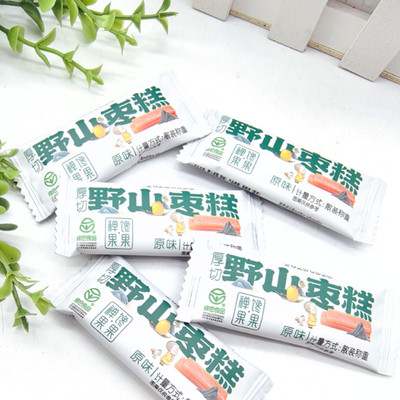 宏明厚切野山枣糕原味禅果馋果