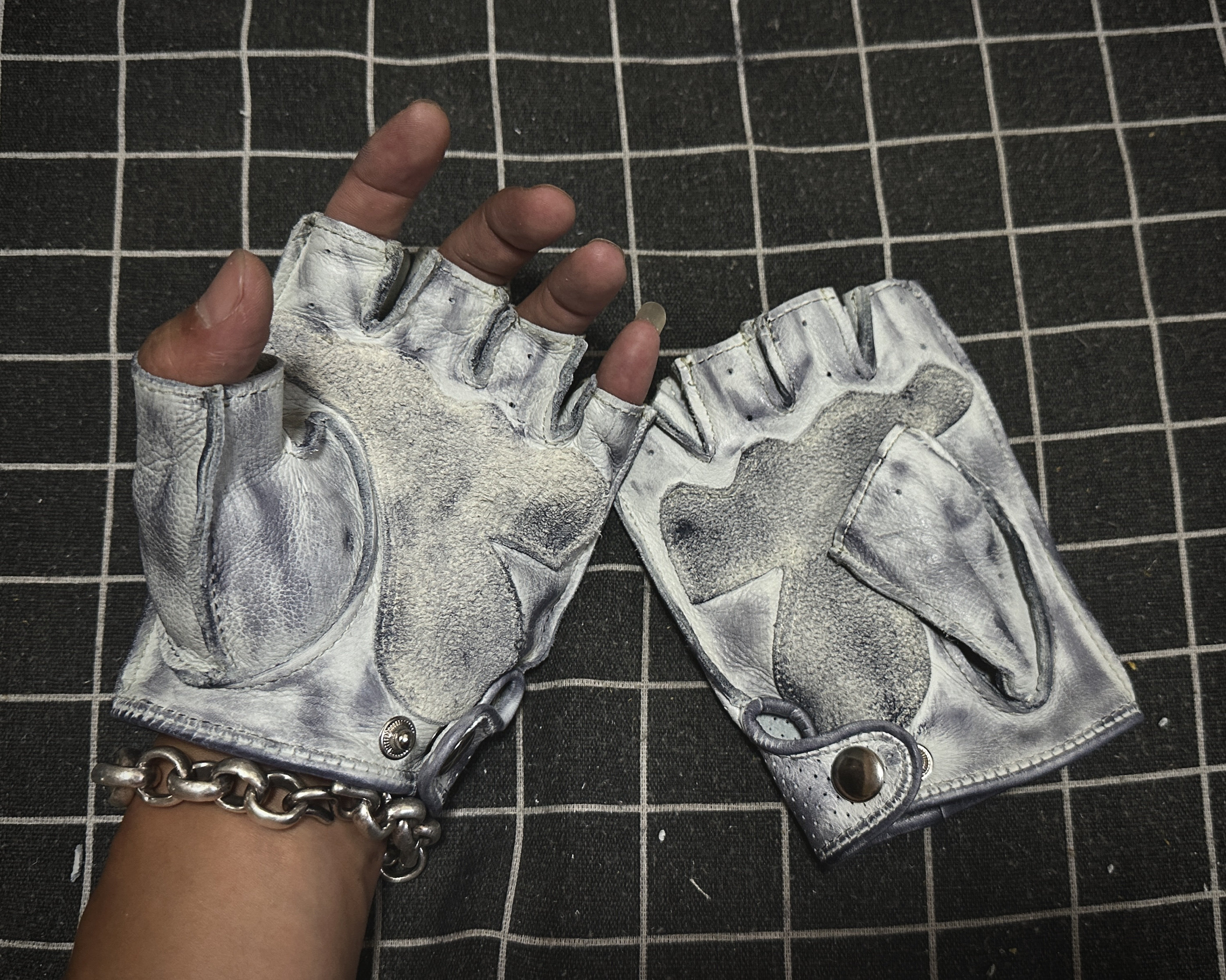 HALF FINGER COWHIDE RETRO GLOVES SUMMER BREATHABLE NON-SLIP BREATHABLE TACTICAL GLOVES LEATHER MOTORCYCLE GLOVES RIDING GLOVES