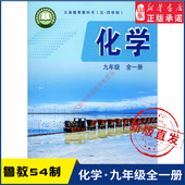 社义务教育教科书新华书店正版 中学九年级全一册化学书课本五四54制鲁教版 九9年级上学期化学中学教材初中生九上课本山东教育出版