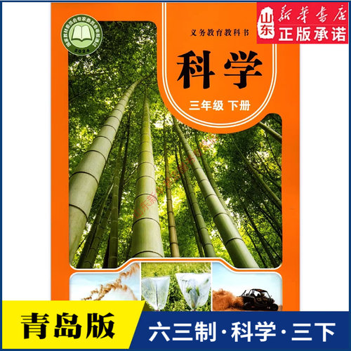 小学三年级下册青岛教材新华书店